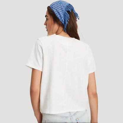 Tricia Fix Eyelet Animal Tee