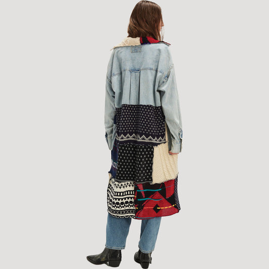 Tricia Fix Freddie Denim Maxi Shirt