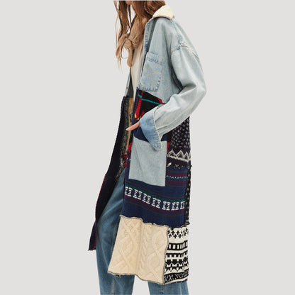 Tricia Fix Freddie Denim Maxi Shirt