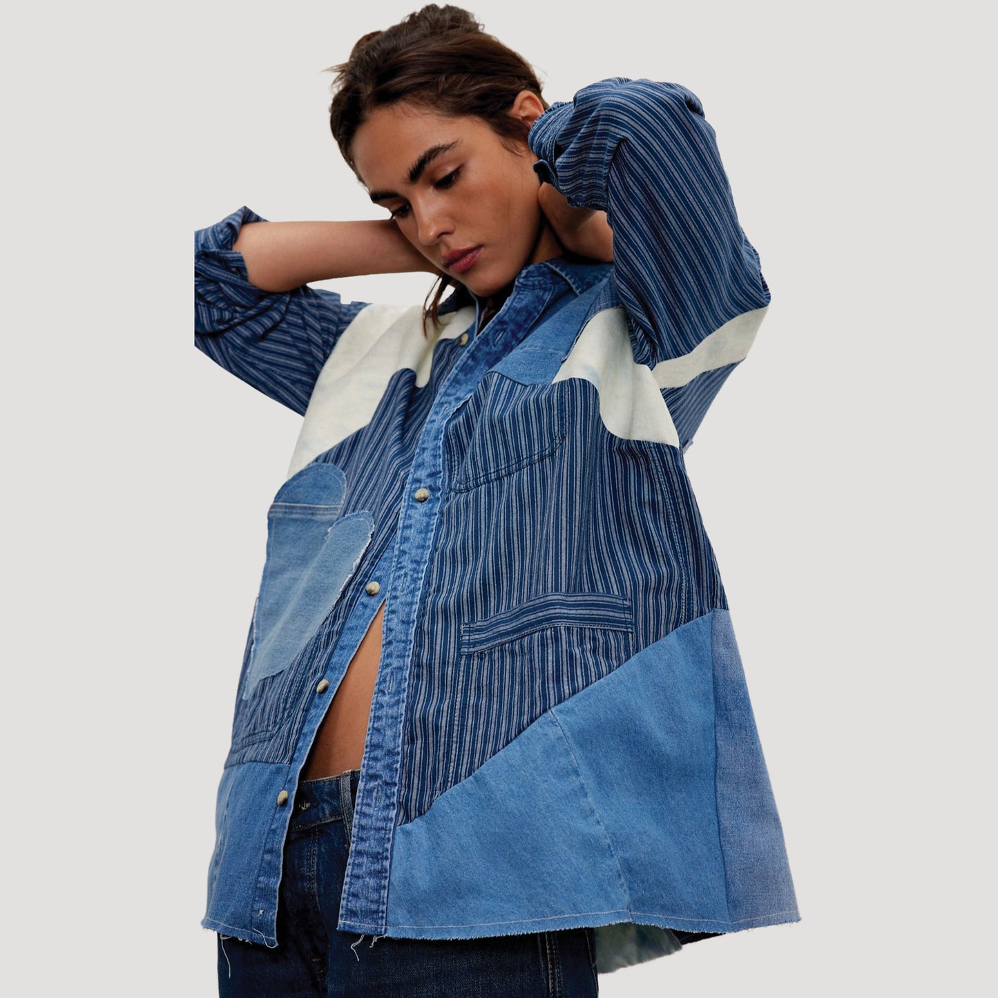 Tricia Fix Heart Applique Shirt