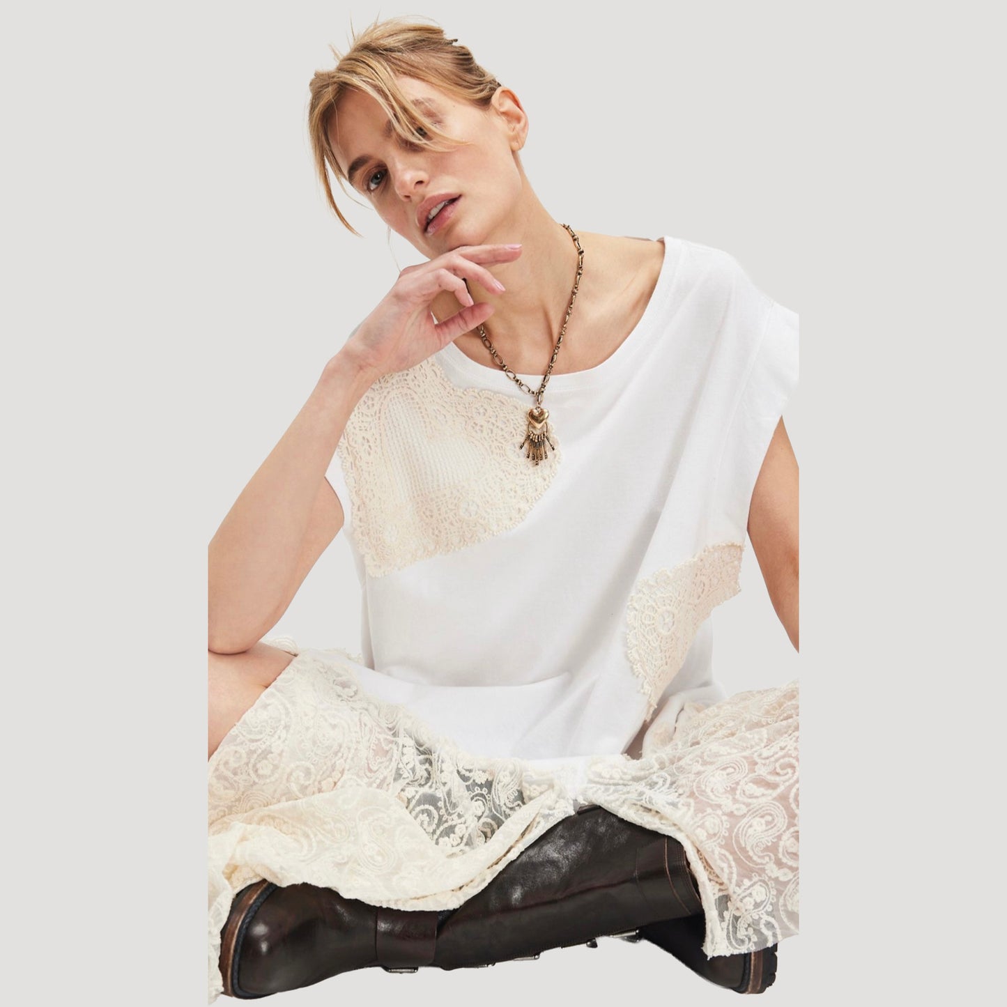 Tricia Fix Heart Maxi Tee