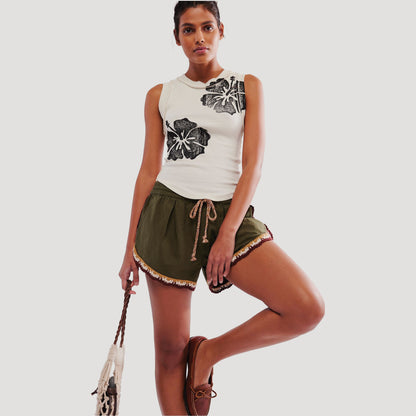 Tricia Fix Hibiscus Tank