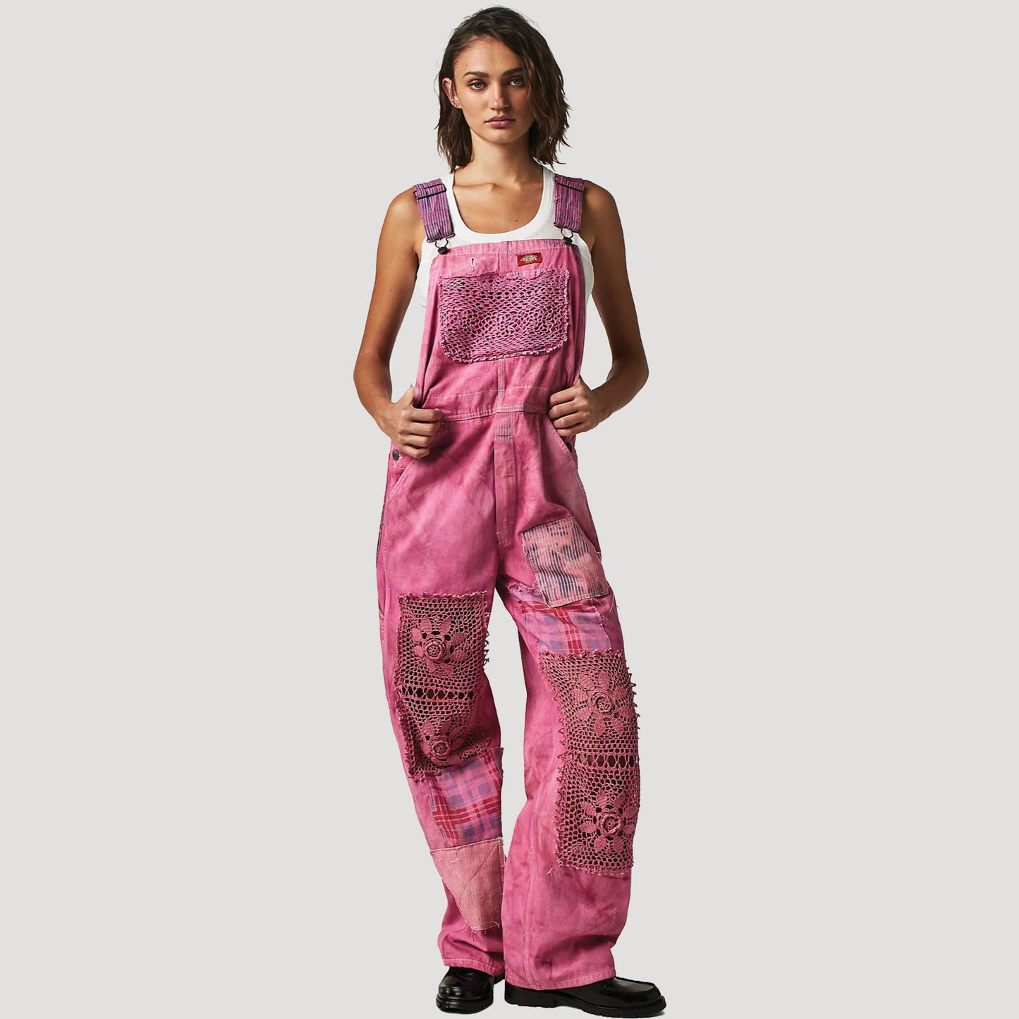 Tricia Fix Hickory Stripe Overalls