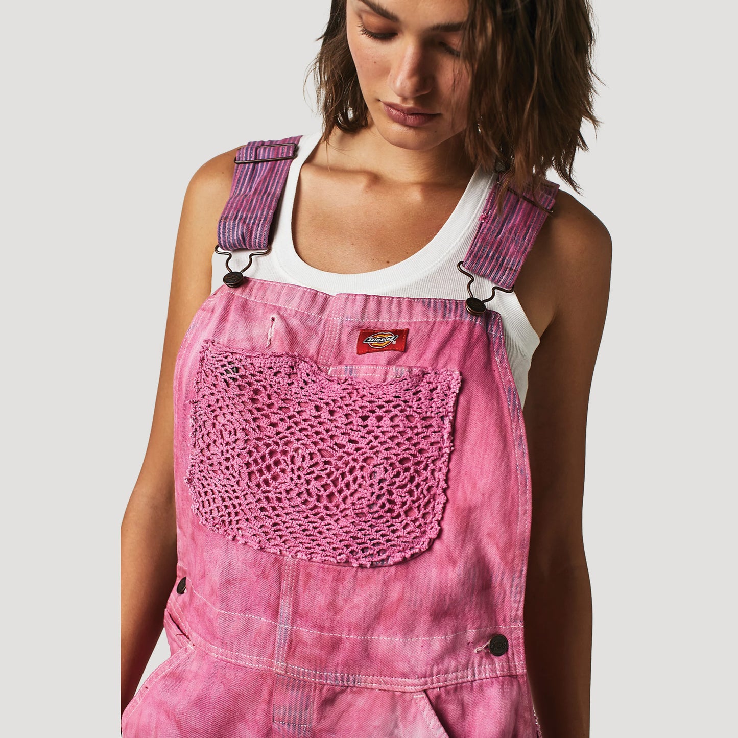 Tricia Fix Hickory Stripe Overalls