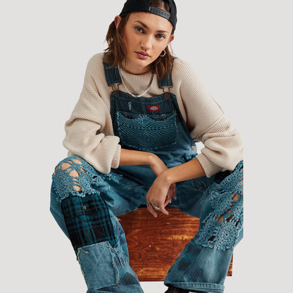 Tricia Fix Hickory Stripe Overalls