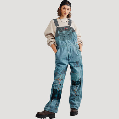 Tricia Fix Hickory Stripe Overalls