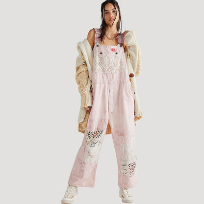 Tricia Fix Hickory Stripe Overalls