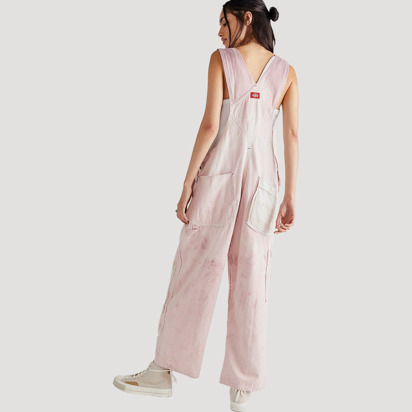 Tricia Fix Hickory Stripe Overalls