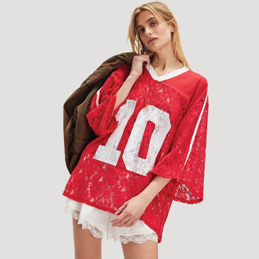 Tricia Fix Lace Sport Tee