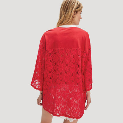 Tricia Fix Lace Sport Tee