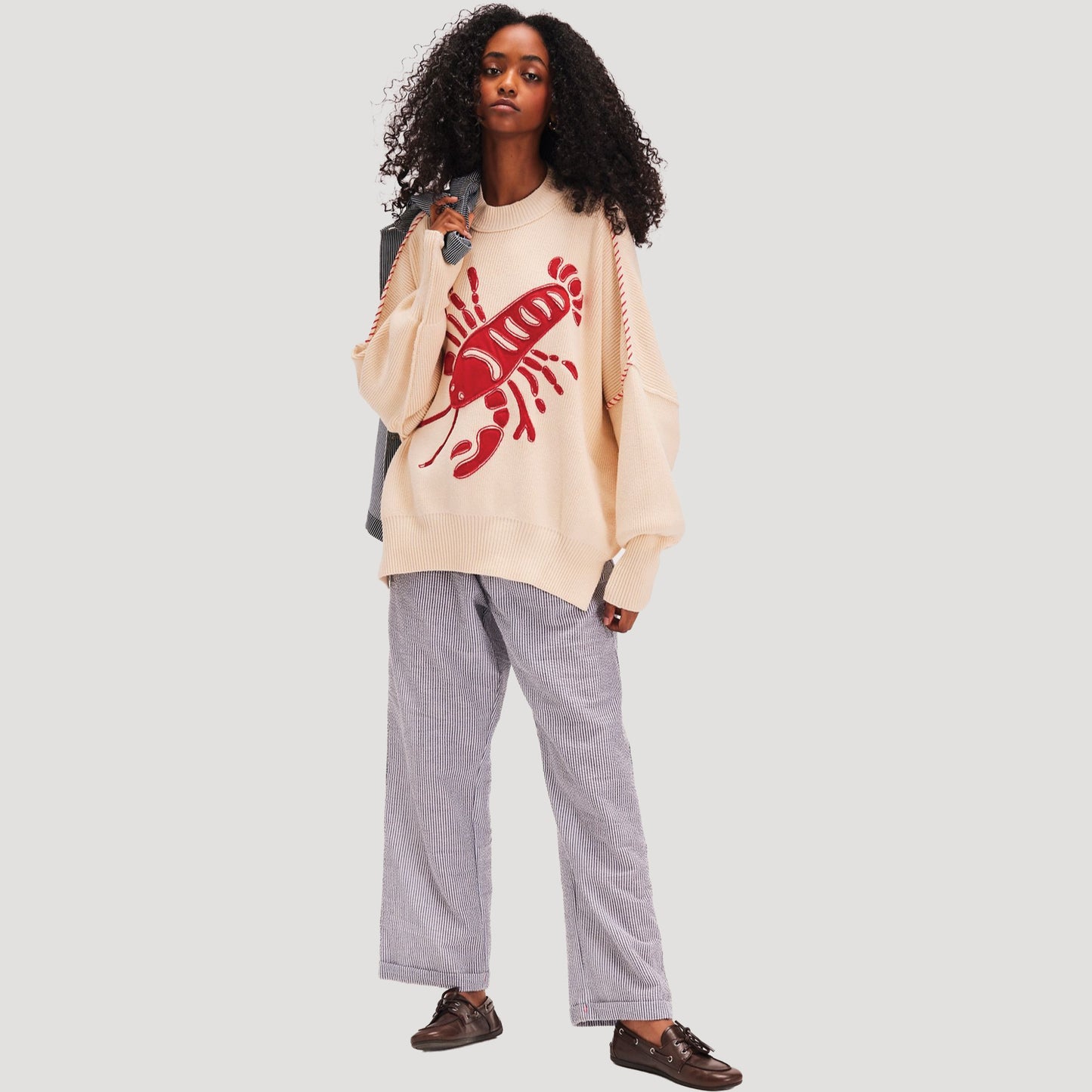 Tricia Fix Lobster Sweater