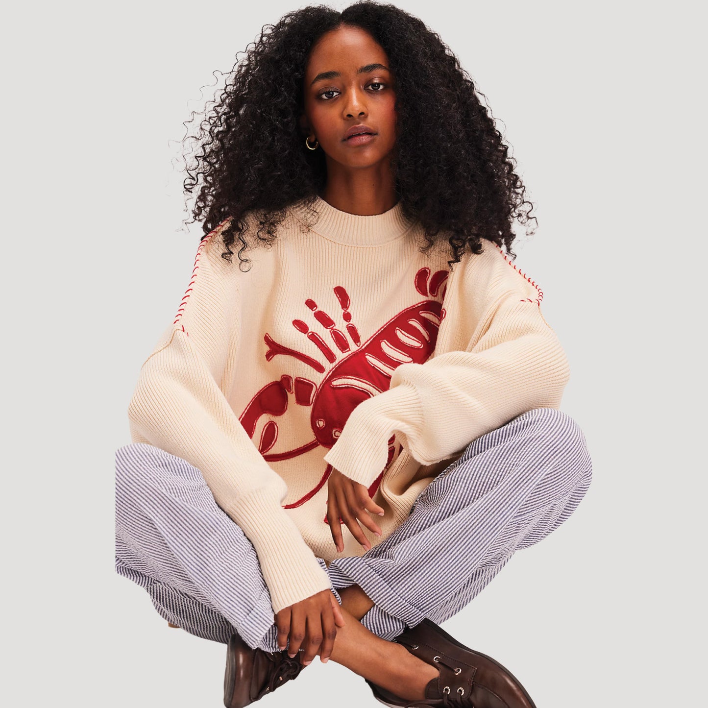 Tricia Fix Lobster Sweater