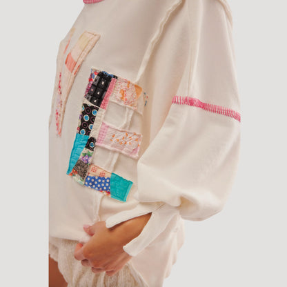 Tricia Fix Love Sweatshirt