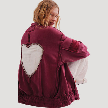 Tricia Fix Open Heart Sweatshirt