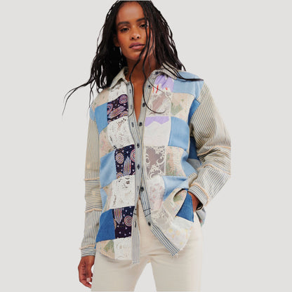 Tricia Fix Patchwork Craft Shirt