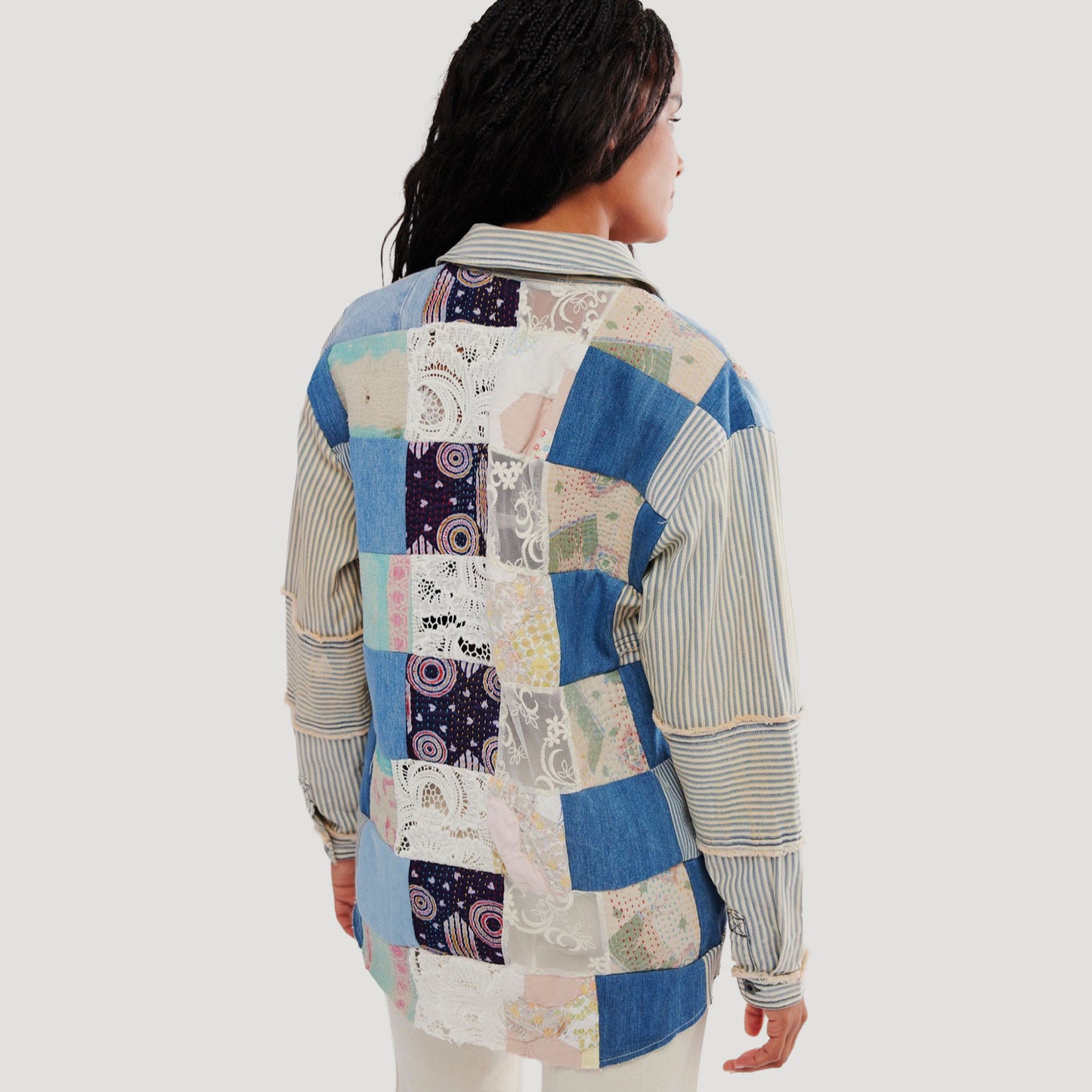 Tricia Fix Patchwork Craft Shirt