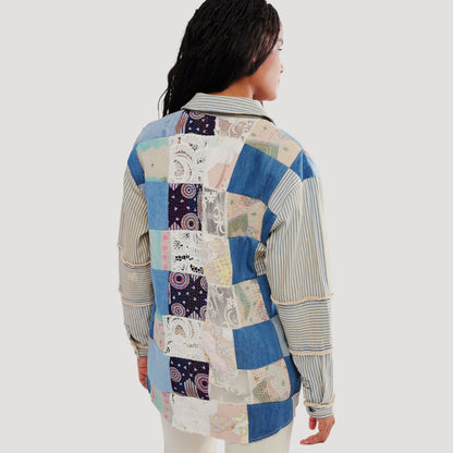 Tricia Fix Patchwork Craft Shirt