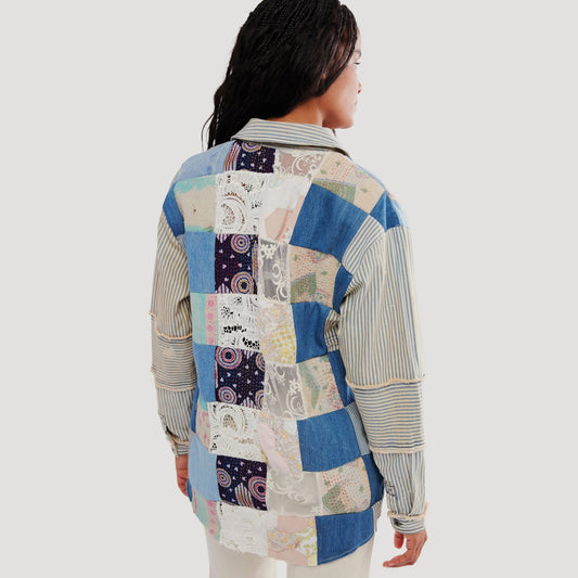 Tricia Fix Patchwork Craft Shirt