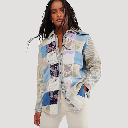 Tricia Fix Patchwork Craft Shirt