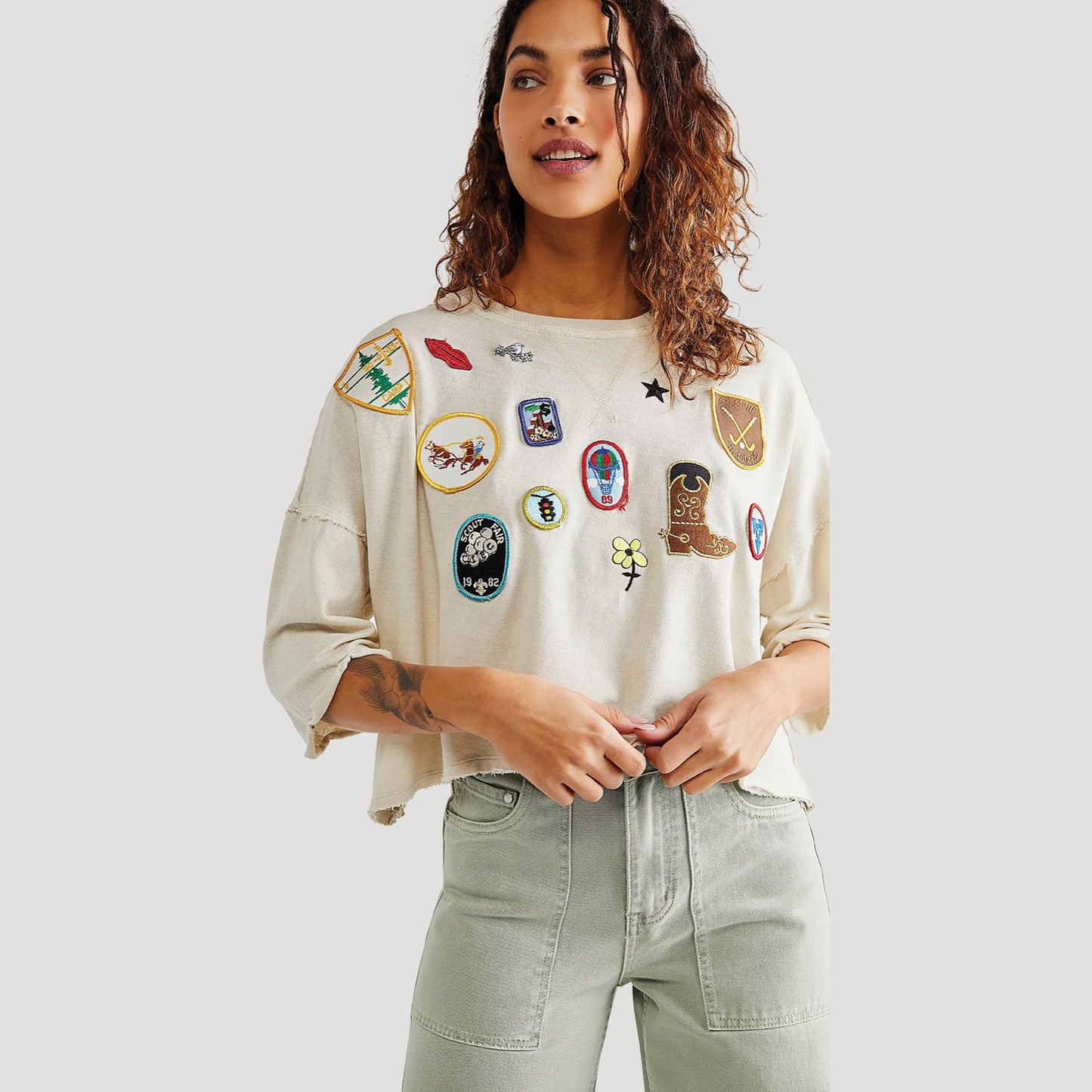 Tricia Fix Vintage Patchwork Kk Tee
