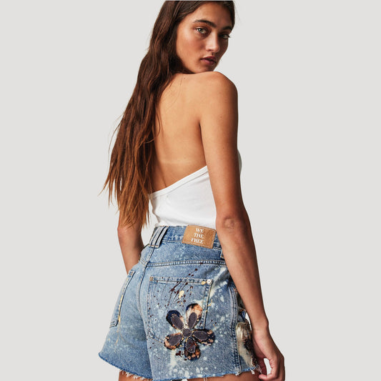 Tricia Fix Reworked Ivy Mid-Rise Shorts