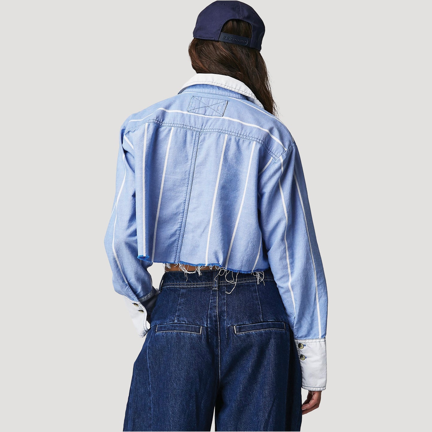 Tricia Fix Reworked Manchester Crop Top