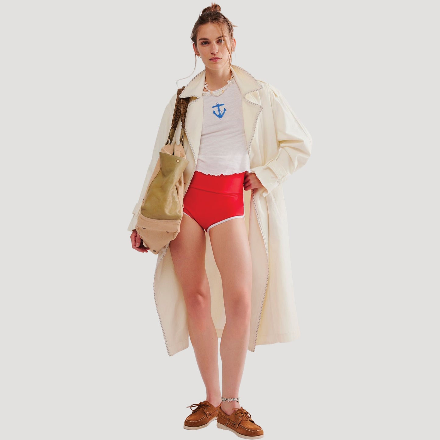 Tricia Fix Sailor Embroidered Tee