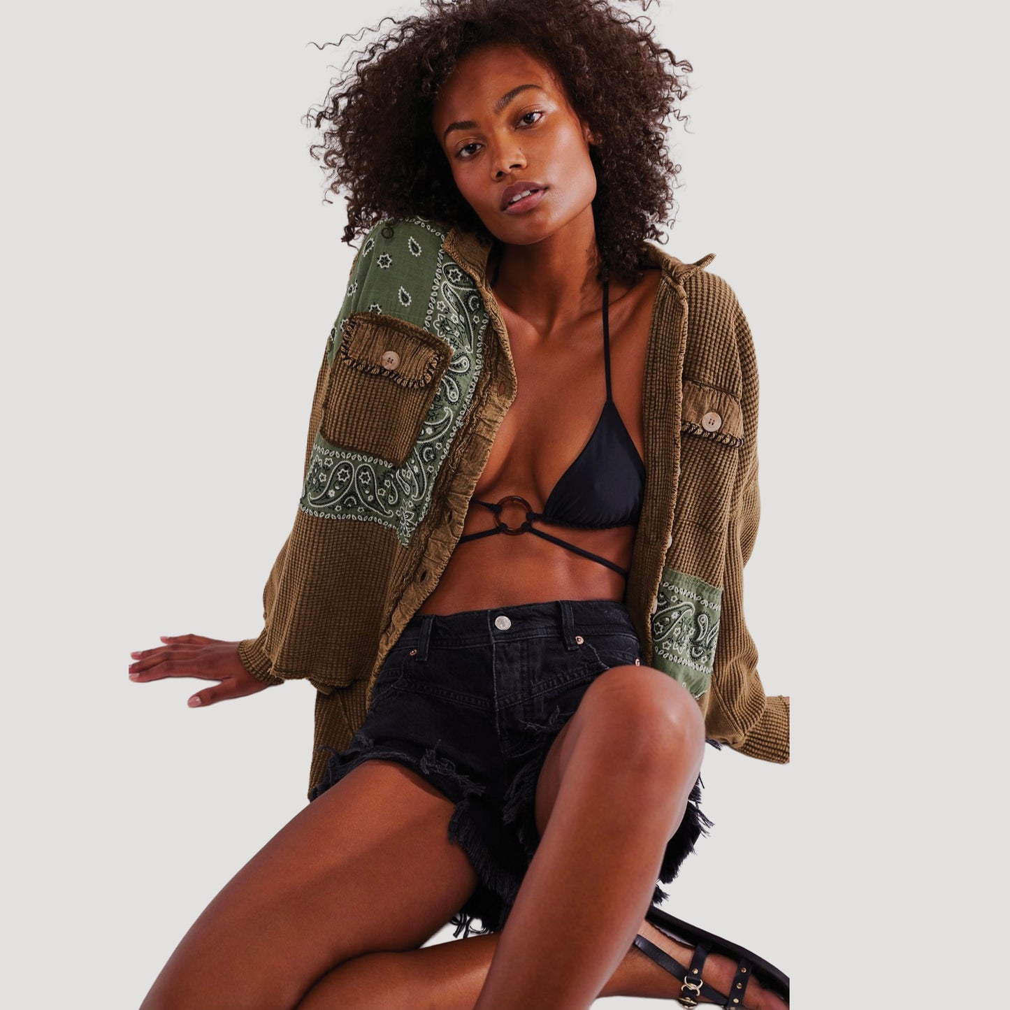 Tricia Fix Scout Bandana Sweatshirt