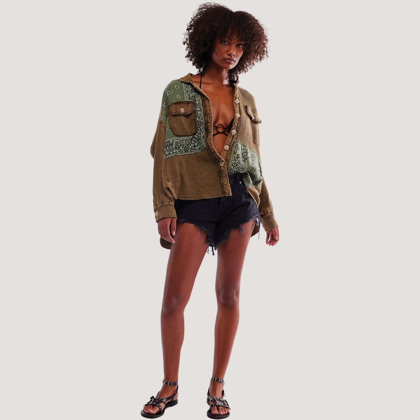 Tricia Fix Scout Bandana Sweatshirt