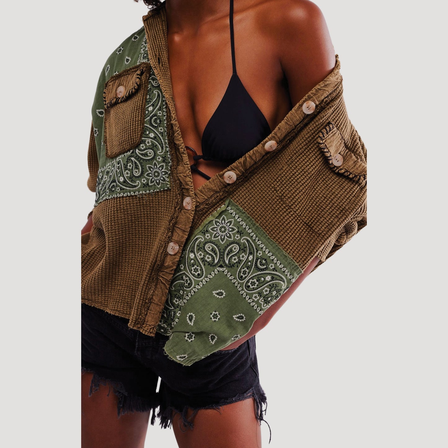 Tricia Fix Scout Bandana Sweatshirt