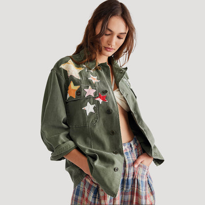 Tricia Fix Seeing Stars Military Jacket