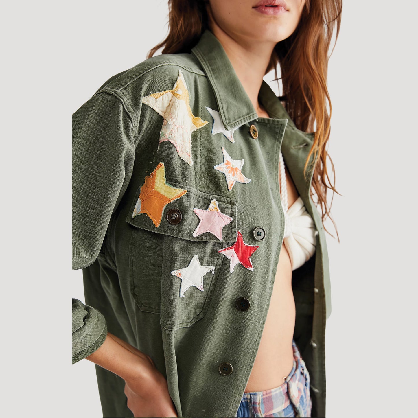 Tricia Fix Seeing Stars Military Jacket