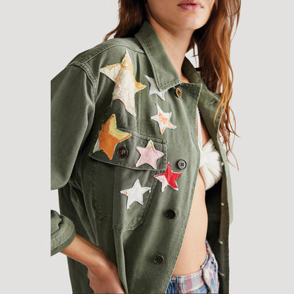 Tricia Fix Seeing Stars Military Jacket