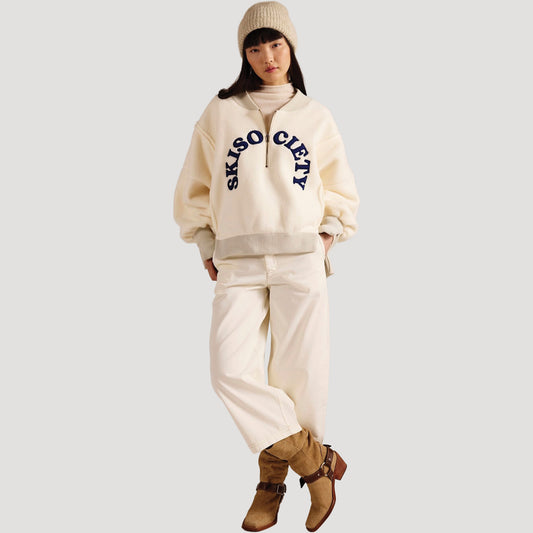 Tricia Fix Ski Society Quarter Zip