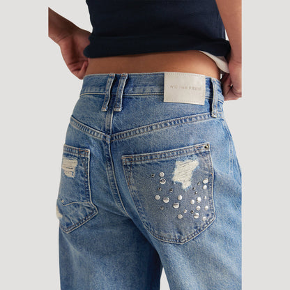 Tricia Fix Stick Around Studded Bandana Jeans