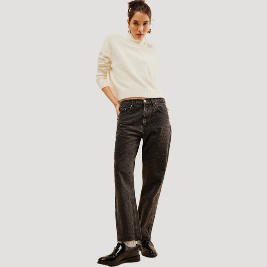 Tricia Fix Studded Jeans