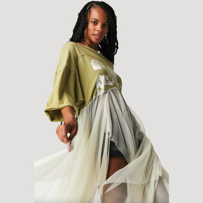 Tricia Fix Touchdown Tulle Tee