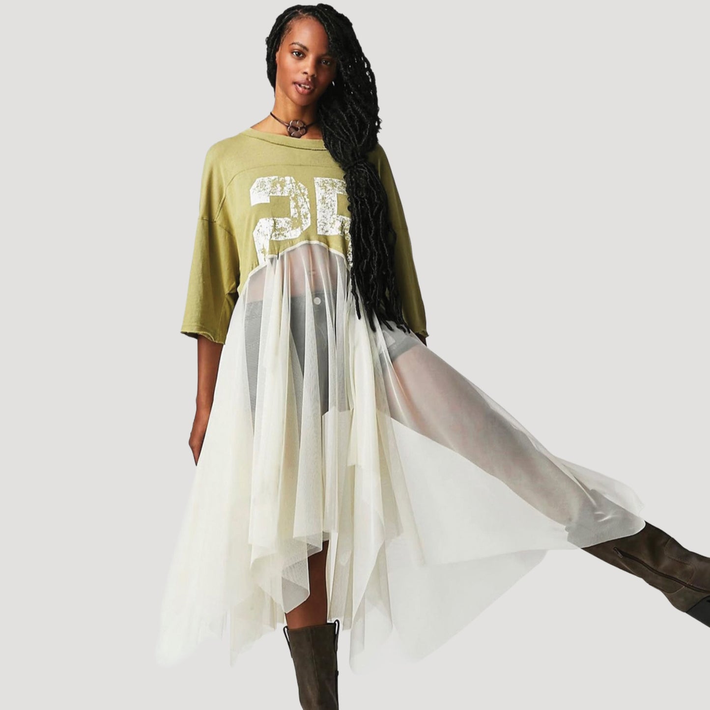 Tricia Fix Touchdown Tulle Tee