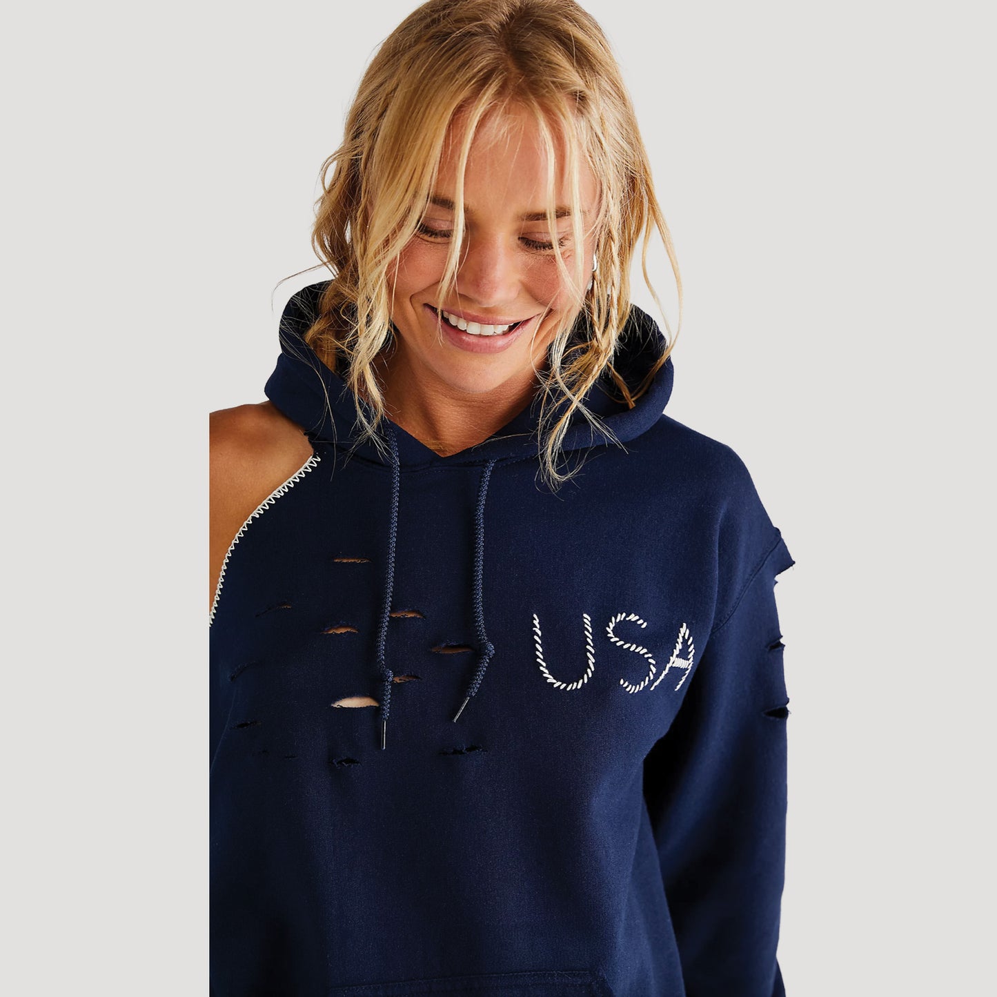 Tricia Fix USA Cut Out Hoodie