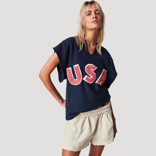 Tricia Fix USA Short Sleeve Sweatshirt