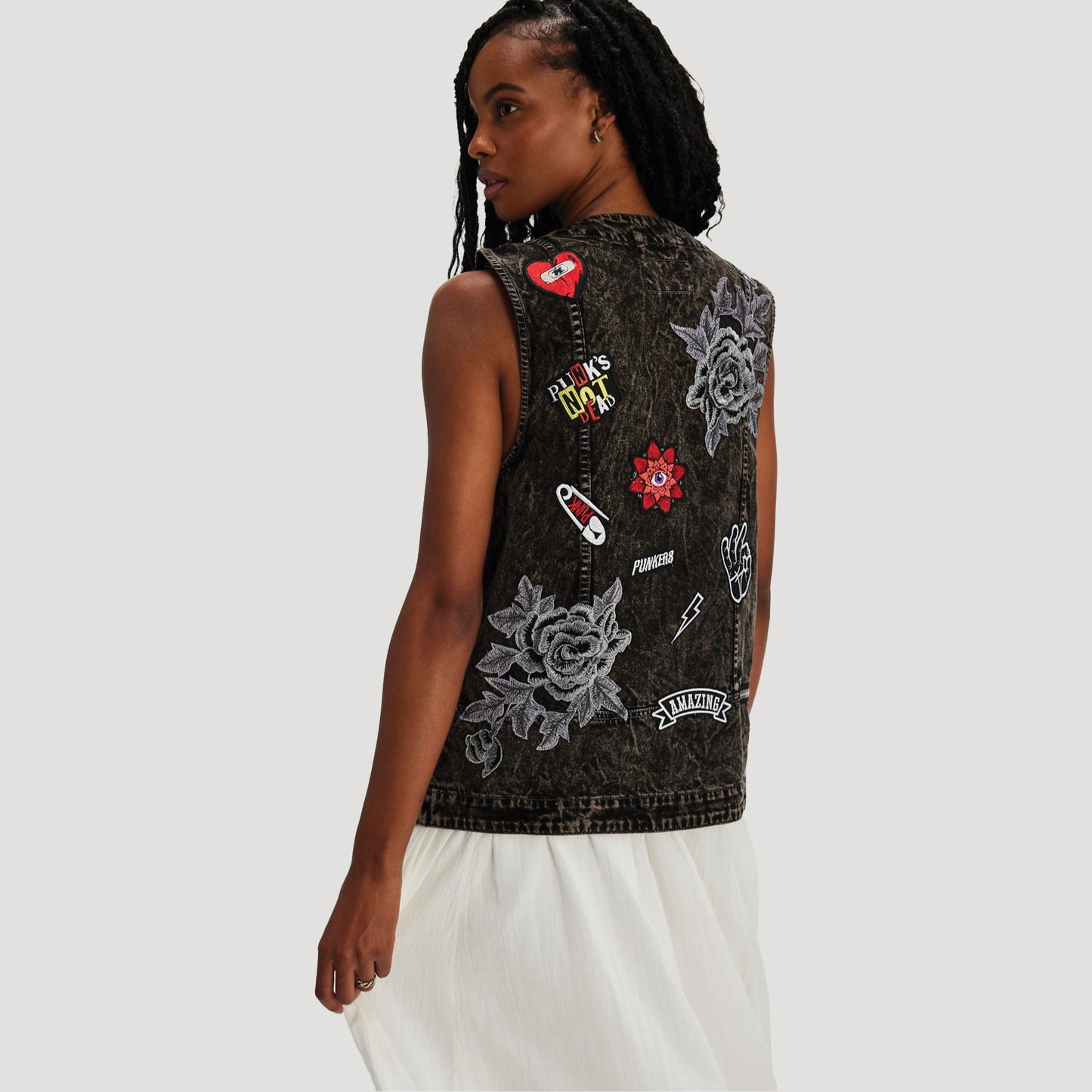 Tricia Fix Valerie Patch Vest