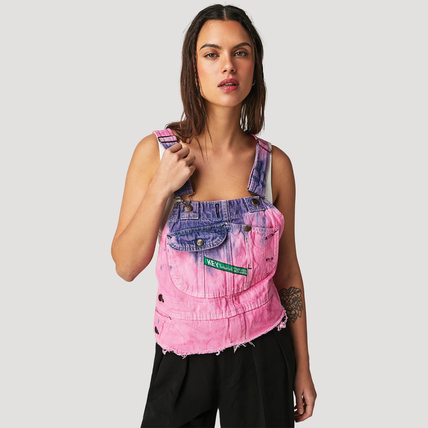 Tricia Fix Washed Overall Top