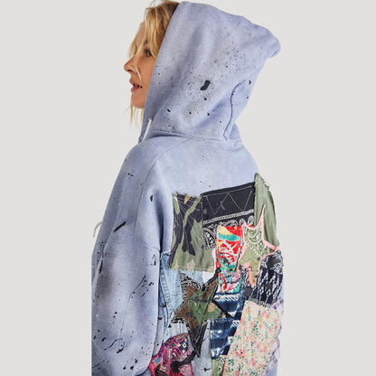 Tricia Fix X FP Patchwork Hoodie