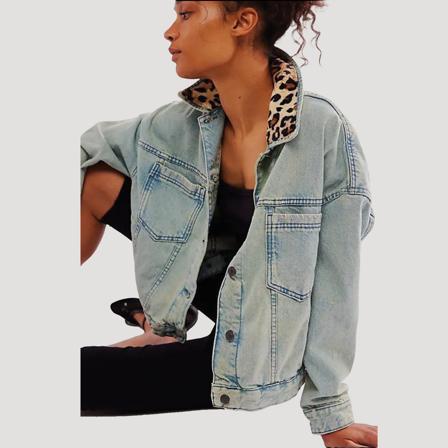 Tricia Fix Denim Reworked Jacket