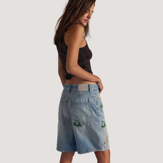 Tricia Fix Montana Embroidered Shorts