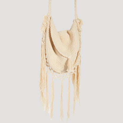 Wind Whispers Macrame Shoulder Bag