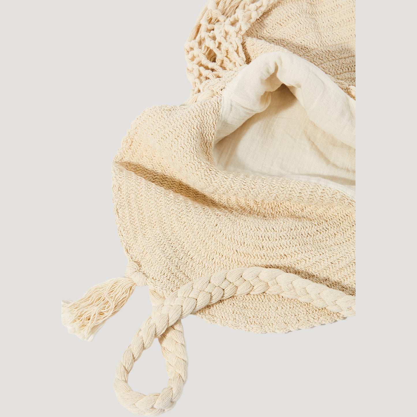 Wind Whispers Macrame Shoulder Bag