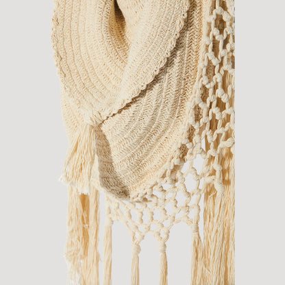 Wind Whispers Macrame Shoulder Bag