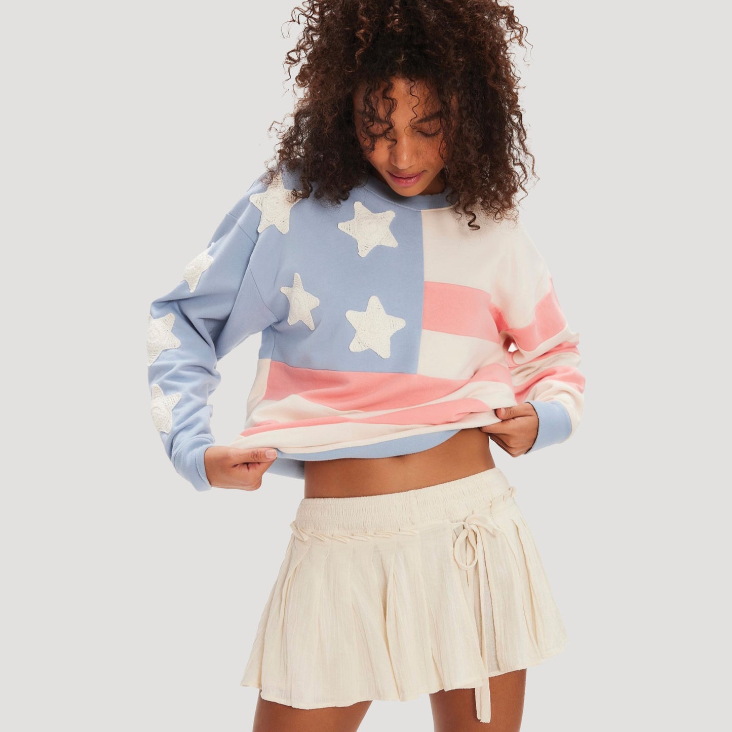 Tricia Fix Stars & Stripes Sweatshirt