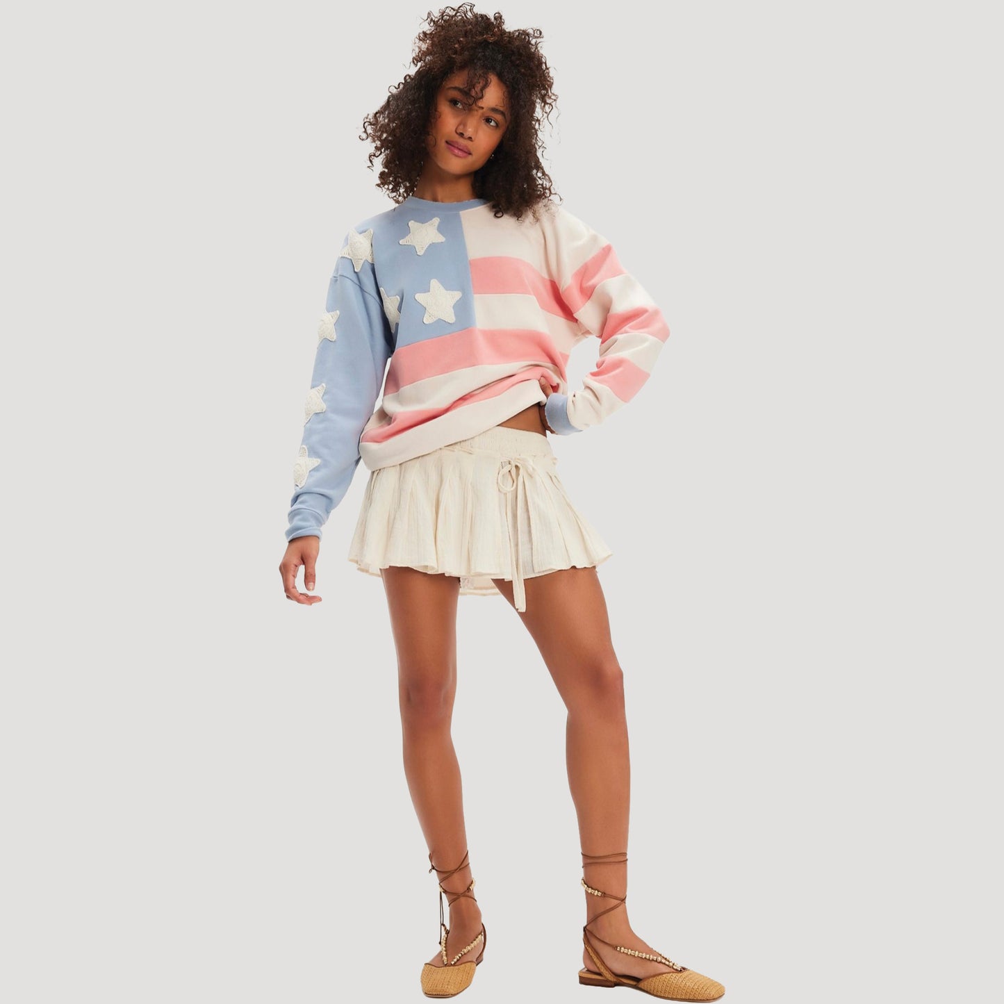 Tricia Fix Stars & Stripes Sweatshirt